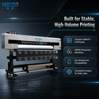 Nueva Impresora Industrial Eco Solvente Totalmente Automática con 4 Cabezales de Impresión I3200 para Impresión de Pancartas de Vinilo, Papel PP y Publicidad