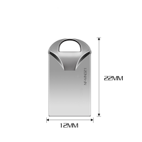 Diska Lepas USB Logam Super Mini, Flash Disk 16GB Rode 64GB 8GB 32GB, Stik Memori Portabel