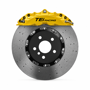ערכת בלמי TEI P40NS-R עם 4 בוכנות אחוריות, קליפרים 355 מ\"מ 380 מ\"מ 400 מ\"מ, דיסקים קרמיים מפחמן, ערכת בלמים גדולה BBK מחושלת לקאדילק CT5 - Product Image 5