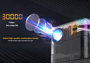 LED Projector 7400 Lumens Built-in Speaker Smart Android Mini Projector 1920*1080P Digital Home Theatre Movie Projector
