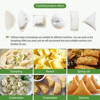 Chpati Masheen Curry Boulette Entièrement Automatique Chinois Petit Samosa Faire Machine au Pakistan Rapee Prix