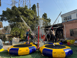 Trampolín Inflable con Certificación CE para Negocios de <span class=keywords><strong>Alquiler</strong></span> y Entretenimiento, con Remolque Móvil para Eventos en Venta - Product Image 6
