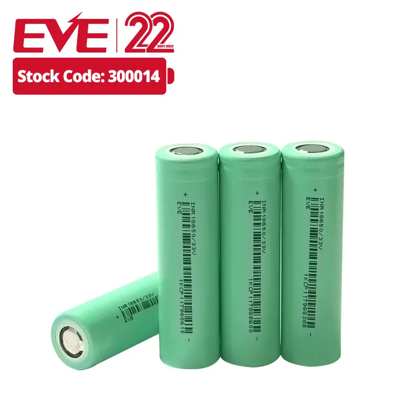 EVE lithium 18650 battery 3500mah 18650 2600mah 3.7V 18650 cell li ion battery 18650 lithium battery for ebike