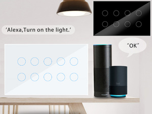 Cho tuya app điều khiển từ xa 147*86 Mét DIY Wifi cuộc sống thông minh ánh sáng Tường Led chuyển đổi cảm ứng Bảng điều chỉnh IP66 không dây trung tính dây thông minh thời gian - Product Image 6