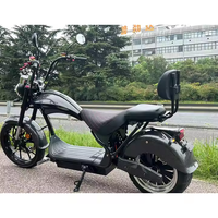 Nuevo Scooter Eléctrico Citycoco de 2 Ruedas con Neumáticos Anchos, Alta Velocidad, 3000W 4000W de Potencia