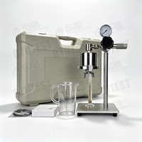 Presse à filtre moyenne pression ZNS-2A 0,69 MPa pour testeur de perte de boue de forage avec source de gaz CO2 et coupelle en acier inoxydable
