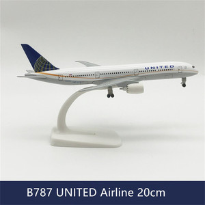 Modèles d'avions en alliage Boeing B737 B747 B777 B787 de 20 cm, jouets souvenirs d'aviation en gros de Chine - Product Image 6