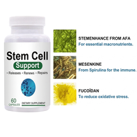 Complément alimentaire Synkonda Natural Stem Cell Support, extraits d'algues marines d'eau douce, végétalien, 60 unités, antioxydant, soutien immunitaire