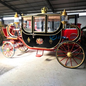 2026 Hot--sell Electric Royal Carriage <b>Horse</b> Drawn Carriage <b>Cinderella</b> <b>Horse</b> Carriage Elegant <b>Horse</b> Carriage Product - Product Image 2