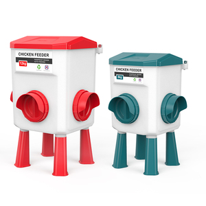 Lồng treo tự động nhựa gia cầm chim cút ăn và uống với chân, gà Trung chuyển và waterer để bán - Product Image 2