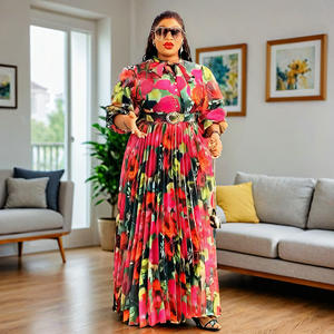 Di alta qualità Design elegante <span class=keywords><strong>africano</strong></span> taglie forti abito ampio stampa abito <span class=keywords><strong>africano</strong></span> Dashiki abito donna Abaya - Product Image 3