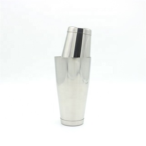 Classic Bar Tool Weighted 18oz/28oz <strong>Silver</strong> Color Stainless Steel Metal Bartender Drinks Martini Cocktail Mixing Boston <strong>Shaker</strong> - Product Image 4