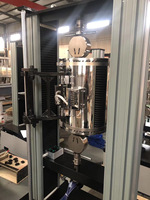 Machine d'essai universelle haute température 50KN 1200 ° Four de cuisson ASTM E4 pour essais mécaniques des matériaux métalliques et céramiques