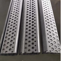 Profilé d'angle métallique galvanisé pour plafond suspendu en PVC et plâtre, pour ossature légère en acier