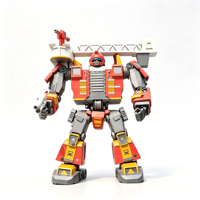 Modèle de robot Mecha en résine fait main, finition brillante, OEM ODM, taille, couleur et logo personnalisés, décoration de bureau, décoration de jardin, jouet d'art, objet de collection