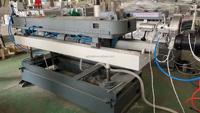 Moteur à roulement à vis-PP PE PVA PA Nylon Plastique Ondulé Shisha Tuyau Tube Tuyau Making Machine Ligne de production Ligne d'extrusion