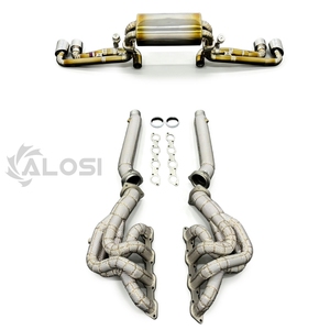 Escape de Aleación de Titanio Catback Compatible con <span class=keywords><strong>Ferrari</strong></span> <span class=keywords><strong>F430</strong></span> 2004-2009 - Product Image 6