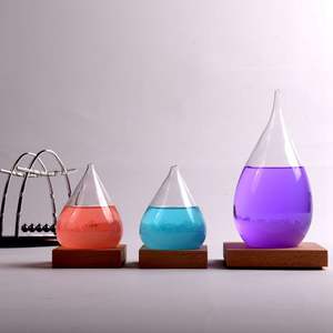 Taban ve kutu ile 2025 hava tahmin dekoratif fırtına camı el sanatları - Product Image 2