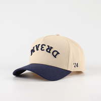 Casquettes de baseball Oxford à la mode, nouvelle conception, vente en gros, personnalisables avec logo brodé 3D, 5 panneaux, ajustables, motif à pois, pour l'extérieur