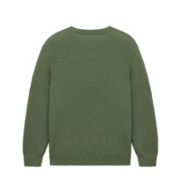 AiNear Vente en gros de logo personnalisé Design Oem & Odm Pull-over fin à manches longues et col rond vert vierge en pur cachemire pour hommes Pull-over tricoté