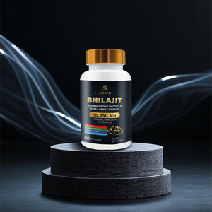 프라이빗 라벨 24-in-1 순수 히말라야 시라짓 건강 보조제 캡슐 블랙 시드 오일 아샤와간디아 캡슐 성인용 - Product Image 2