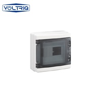 Boîtier de distribution électrique solaire en plastique ABS étanche IP65 pour extérieur, boîte de jonction, boîte de protection MCB