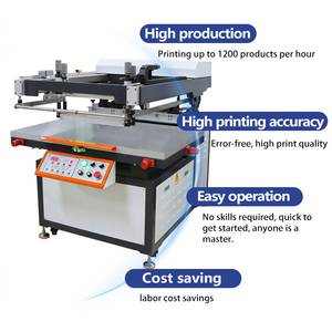 Máy in lưới phẳng tự động một màu độ chính xác cao, loại tay nghiêng, chất lượng cao, kích thước 700x1000 - Product Image 5