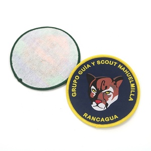 Badges en forme d'animaux tissés à la <span class=keywords><strong>Machine</strong></span>, Badges artisanaux de tigre, vente directe d'usine, pièces - Product Image 4