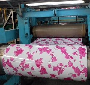 Bobina de Acero con Recubrimiento de Superficie de Mármol, Patrón de Flores, Grosor de 0.3 mm, <span class=keywords><strong>Buen</strong></span> Precio - Product Image 2