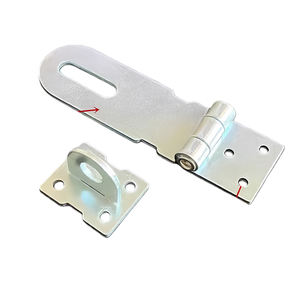 Verdickter verzinkter geschweißter Haken für Hochleistungs-Eisen box Großer Werkzeug kasten 3,0-Zoll-Türschlosshaken - Product Image 3