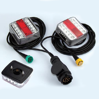 Nouveau Kit de Câblage pour Feux Arrière LED à 13 Broches Homologué E-mark 12/24V pour Remorques, Pièces et Accessoires de Camions