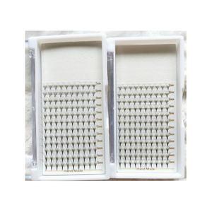 Extensiones de Pestañas Profesionales Personalizadas 10D Negras, Bandeja Negra, Sintéticas de Alta Calidad, Gruesas, Marca Privada, Efecto Glow en la Oscuridad, Hechas a Mano, Fáciles de Aplicar - Product Image 4