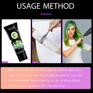 Offre Spéciale adapté à toutes les couleurs de peau Tempérament thermosensible améliorant la crème de teinture des cheveux personnalisée vibrante - Product Image 4