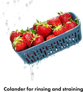 Rectangle Shape Salad <b>Lunch</b> Container With 68 Oz Salad Bowl Adult Bento <b>Lunch</b> <b>Box</b> With 5-Compartment for School Office - Product Image 4
