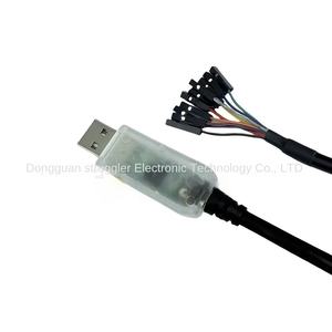 FEANTEEK Struggler Cable USB a Serie con Conductor de Aluminio y Chaqueta de PVC Genuino UART/SPI/I2C Interfaz JTAG - Product Image 2