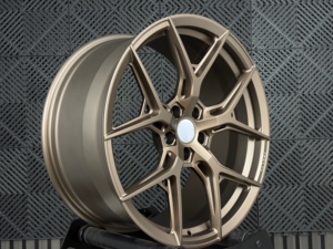 Jantes de voiture en alliage d'aluminium forgées 16 17 <span class=keywords><strong>18</strong></span> 19 20 21 22 <span class=keywords><strong>pouces</strong></span>, noires, design multi-branches, neuves, PCD 5x114.3 5x120 5x112, pour rétrofit/amélioration - Product Image 3