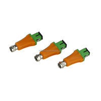 FTTH CATV-Mini receptor de fibra óptica pasivo macho y hembra, con filtro