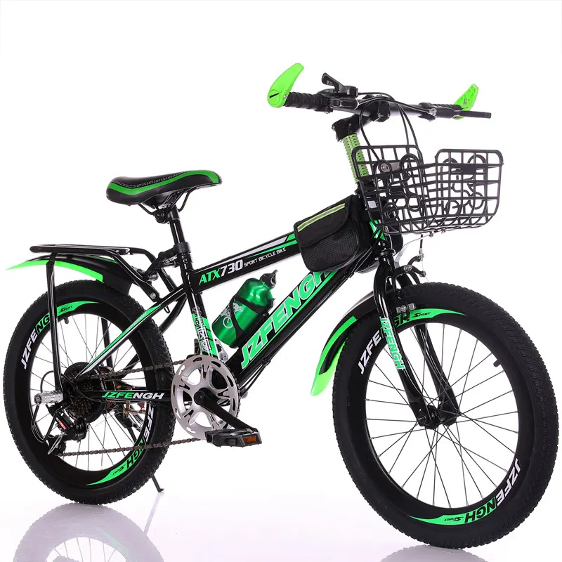 저렴한 도매 고 탄소 강철 프레임 산악 자전거 어린이 자전거 20 22 24 인치 자전거 모든 지형