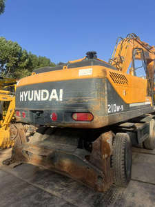 Excavadora de ruedas hidráulica Hyundai 210w-9 Excavadora de ruedas Hyundai 210 210W 210W-9 - Product Image 3