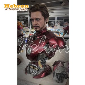 Vente <span class=keywords><strong>en</strong></span> gros de figurines <span class=keywords><strong>en</strong></span> résine <span class=keywords><strong>Avengers</strong></span> GK, buste de Iron Man MK3, statue de <span class=keywords><strong>film</strong></span> d'animation, figurine de Iron Man Spider-Man pour la décoration de la maison - Product Image 3