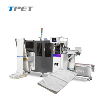 Máquina TPET Totalmente Automática de Segunda Generación para Corte Transversal y Dobladillo de Toallas, para Línea de Producción de Toallas de Algodón de Alta Eficiencia