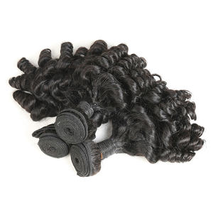 FYD vente en gros 8 ~ 30 pouces Funmi cheveux humains cheveux brésiliens Double dessiné <span class=keywords><strong>Pixie</strong></span> faisceaux 100% cheveux humains vierges pas de perte pas d'enchevêtrement - Product Image 4