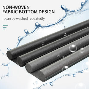 גמיש Dustproof מזג אוויר הפשטה צליל בידוד אוטם להפחית רעש מזג אוויר קיץ אנטי יתושים דלת תחתון רצועת איטום - Product Image 4