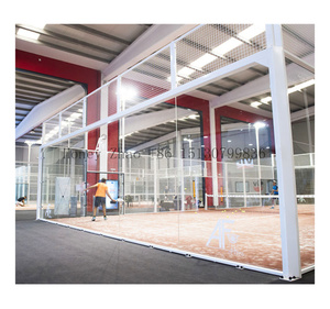 中国供应商led灯室内/室外桨网球场人造草出售 - Product Image 3