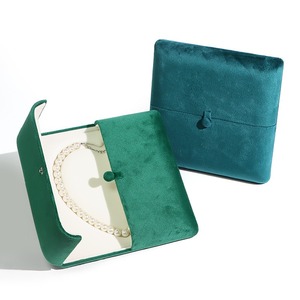 Custom High end pearl necklace jewelry box gift for mom pendant jewelry packaging box - Product Image 2