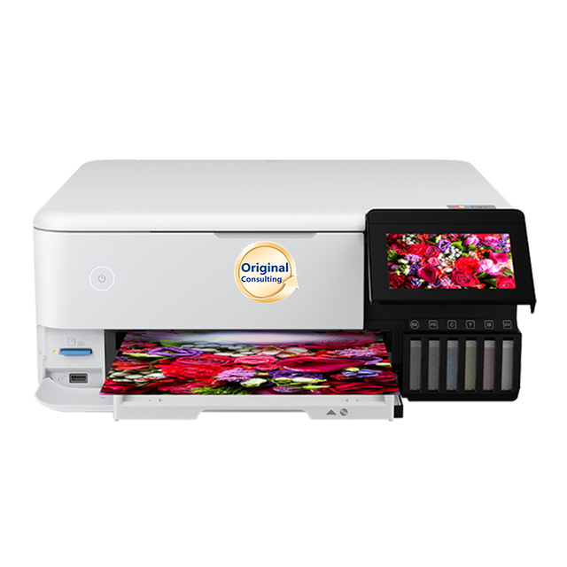 L8168 EPSO N A4 Home Office Photo Printer 6-Color Inkjet Automatic Double-Sided Scanning USB Wireless WIFI for Studio Use