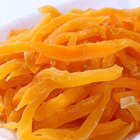 Zacht Gebakken Met Suiker Gedrenkte Zoete Aardappelchips Fruit-En Groentesnacks In Zak Gedroogde Zoete Aardappelen