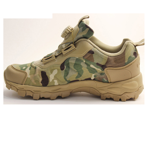 DFE01 ESDY CP Camouflage ESDY Men's Comfortable Shoes Low Cut Tactical Sneakers for <b>Hiking</b> Sports - Product Image 2