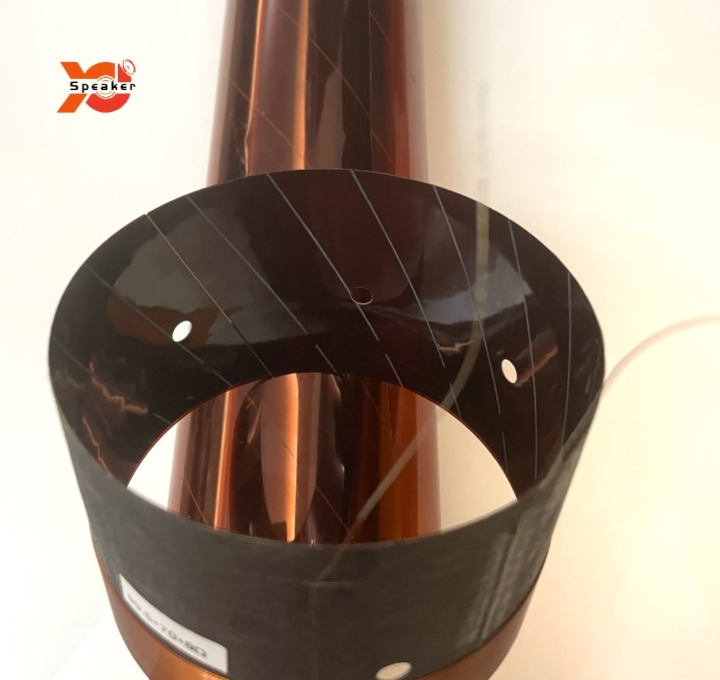 Bobina Vocale 19,1mm KSV Per Riparazione Altoparlanti 4" - Cavo Termostabile Tessuto