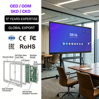 Pantalla Interactiva Plana 4K Riotouch 2026 de 65, 75 y 86 Pulgadas con Android 14, Pizarra Inteligente para Aulas y Reuniones